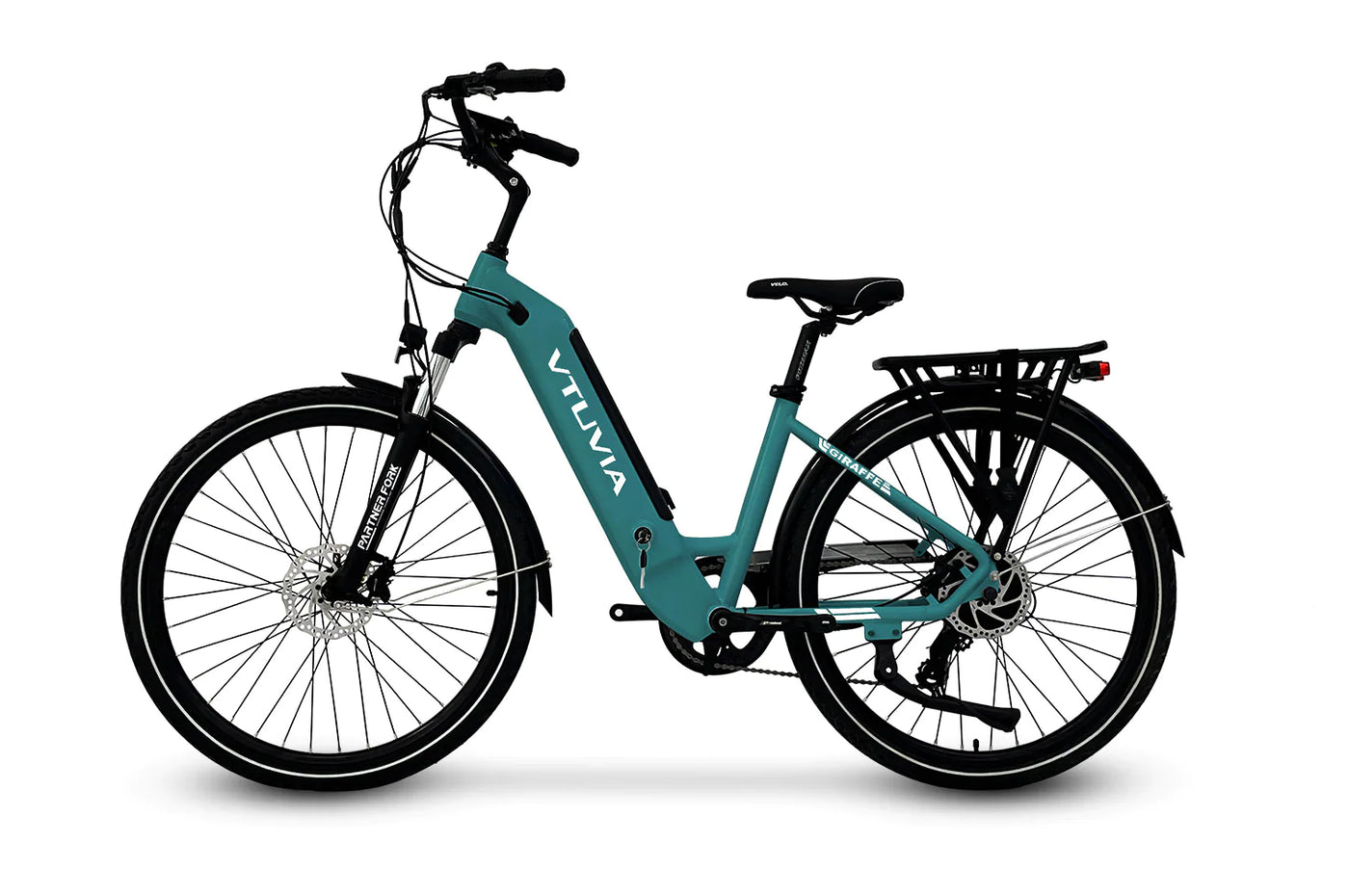 VTUVIA Giraffe Commuter Electric Bike, White VTUVIA Giraffe Commuter Electric Bike, White