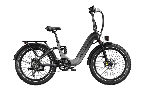 heybike electric bicycle Heybike Horizon Folding Full Suspension Ebike