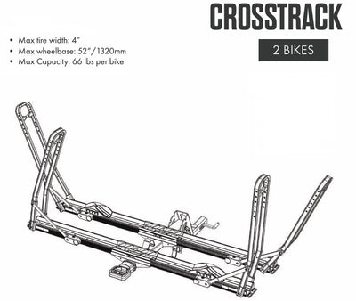 Hollywood CrossTrack 2 Bike Hitch Rack