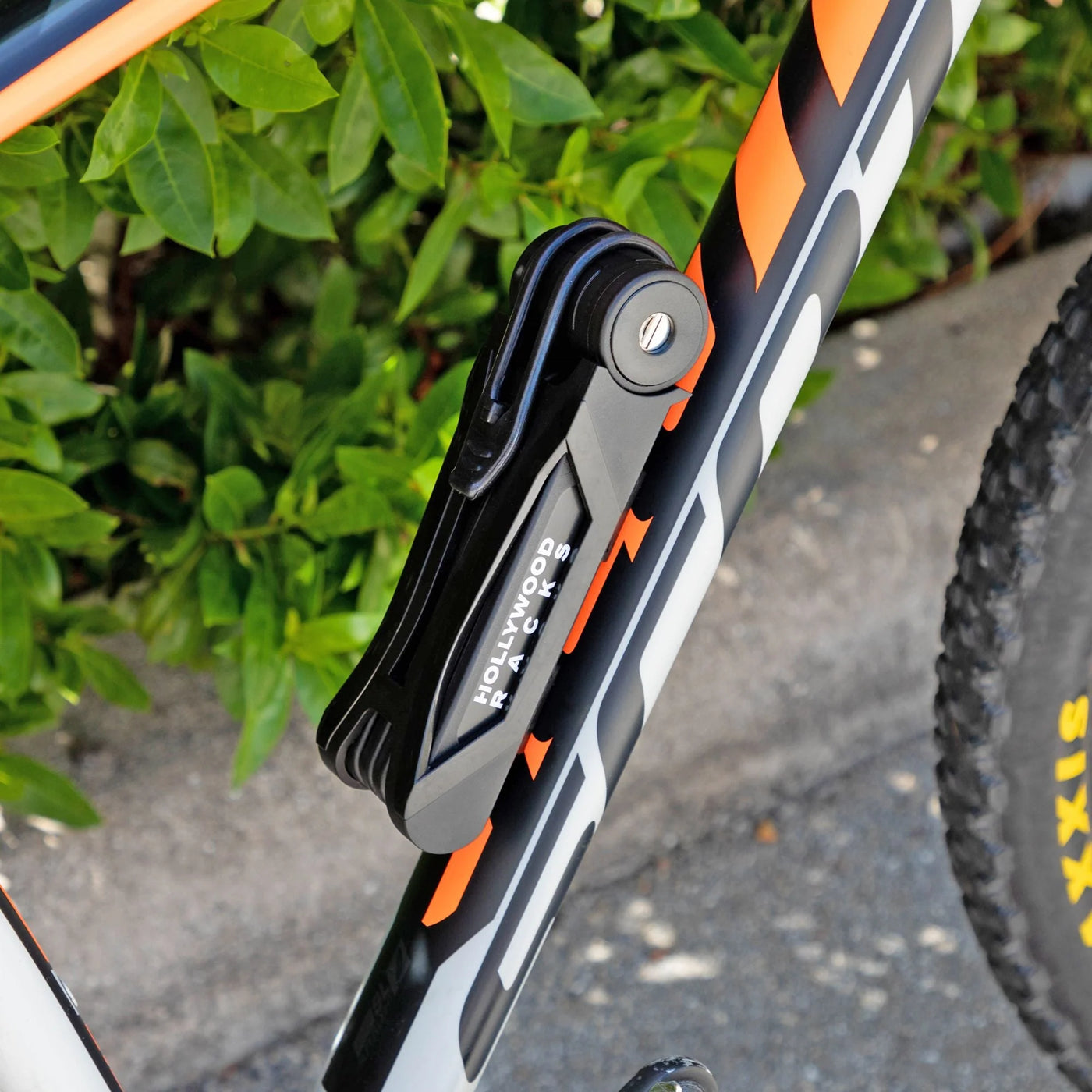 Bicycle Lock Rack Hollywood Racks Folding Bike Lock | Jaxn Ebike – Jaxn ebike