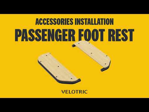 Velotric Packer 1 Passenger Foot Rest