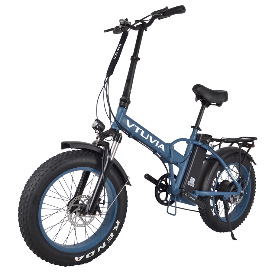 VTUVIA SK20 Folding Electric Bike Fat Tire Ebike